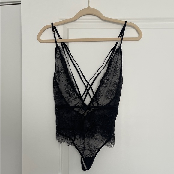 Victoria's Secret Other - Black Lace Bodysuit